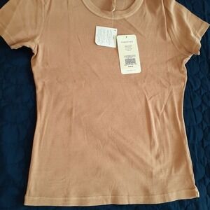 Fabletics Tinsley Tee Soft Cotton Crew Neck Short Sleeve Top‎ Large